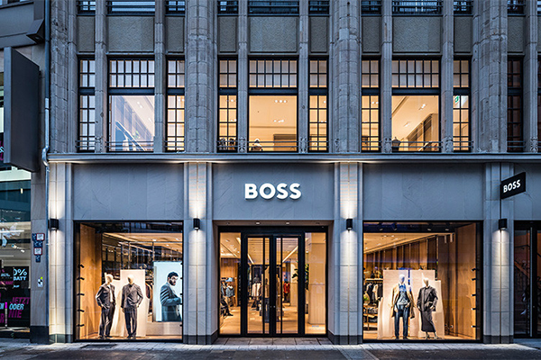 Frasers Group first acquired a stake in Hugo Boss in 2020. /// credit: HUGO BOSS Group