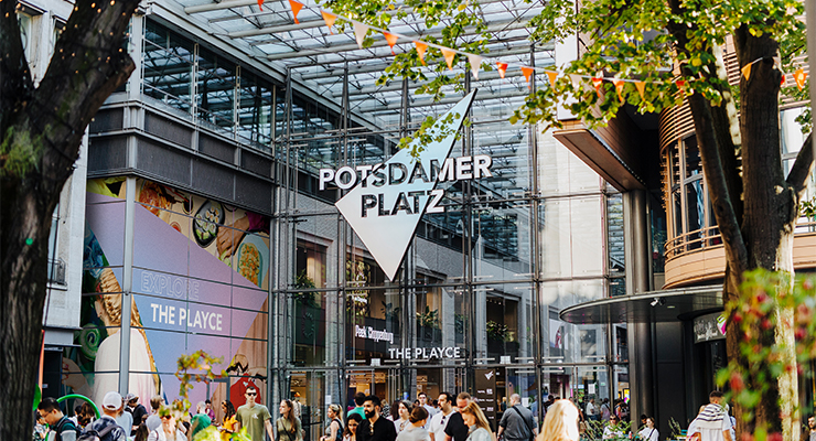 Potsdamer Platz, Berlin. /// credit: Brookfield Properties, ING Media