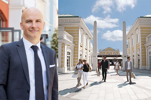 Mario Schwann, General Manager of Designer Outlet Parndorf /// credit: DANIEL BOINTNER/McArthurGlen